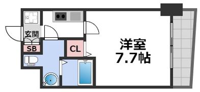 SERENiTE日本橋SUDの間取り画像