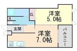 ジュエル曽根東の間取り画像