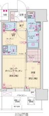 ソルテラスKOBEハーバーランドARCOの間取り画像