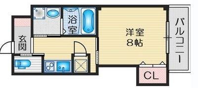 サムライマンション上山手の間取り画像