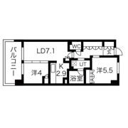 アーバンパーク淡路の間取り画像