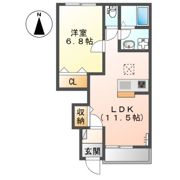 ディアベルジュ・西大宮の間取り画像
