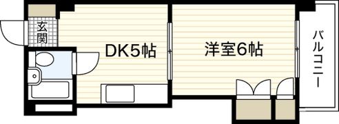 ハイム三滝の間取り画像