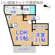 エス本千葉の間取り画像