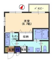 カーサ岡本2丁目の間取り画像