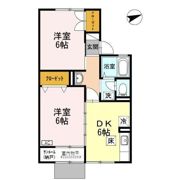 ジュネス中曽根の間取り画像