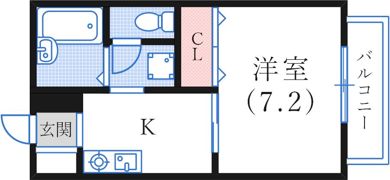 ルミエール岡本の間取り画像
