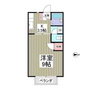 パステルハイツの間取り画像