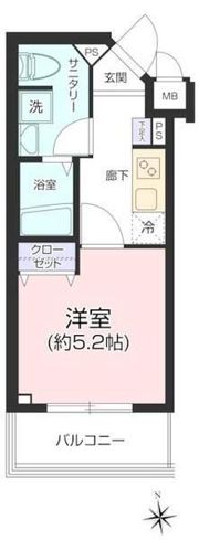 レピュア武蔵関の間取り画像