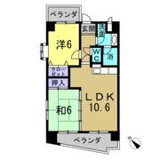 アイリット名和の間取り画像