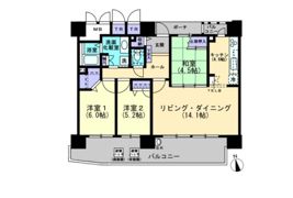 ブロッサム・ベルジュ戸畑の間取り画像