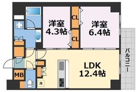 アーバネックス天満橋Southの間取り画像