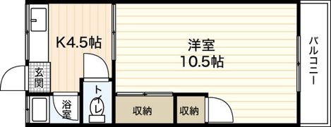 エイシンビルⅡの間取り画像