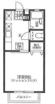 ベルクハイムの間取り画像