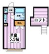 レジデンスオガサワラの間取り画像