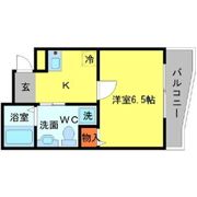ヒルズななおの間取り画像