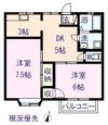 パレス下烏須井の間取り画像