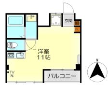 M・テラス海岸通 A棟の間取り画像