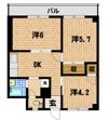 第3森ビルの間取り画像