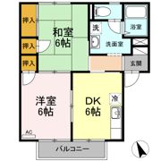 アルカサール Ⅰ棟の間取り画像