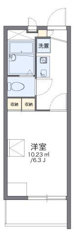 レオパレスヴィクトワール Ⅱの間取り画像