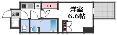 セレニテ谷町四丁目アリエの間取り画像