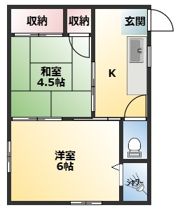 メゾン志賀の間取り画像