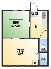 メゾン志賀の間取り画像