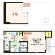 ハーモニーテラス新田Ⅳの間取り画像