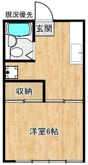 コーポちどりの間取り画像