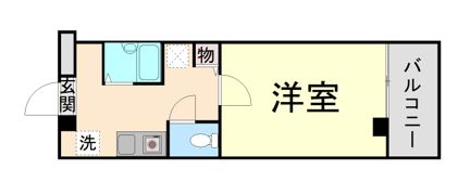ロックハイツの間取り画像