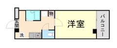 ロックハイツの間取り画像