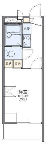 レオパレスドゥジエームの間取り画像