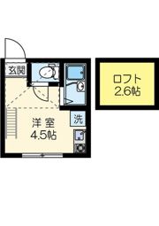 マーベラス国分寺本多の間取り画像