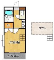 PLEAST医生ヶ丘の間取り画像