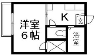 コーポハピネスの間取り画像