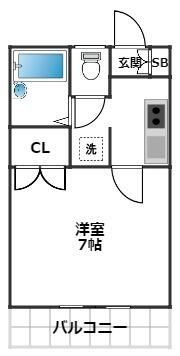 グランデッサ代沢の間取り画像