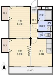 ベルカント辰巳の間取り画像