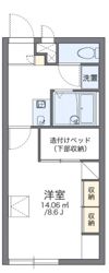 レオパレスさくらの間取り画像