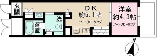 Admiral Himonyaの間取り画像
