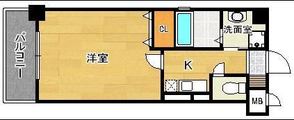 アンシャールの間取り画像