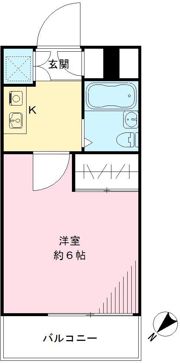 瑞江マキノビルの間取り画像