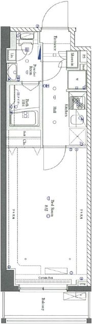 AZEST千鳥町の間取り画像