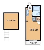 マーブルコート西葛西の間取り画像
