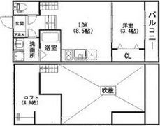 Park Side 吹上の間取り画像