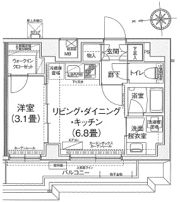 アイル イムーブル浅草の間取り画像