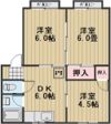星島コーポC棟の間取り画像