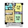 ロイヤルパレスホウゲツの間取り画像