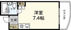 リヴラン西原の間取り画像