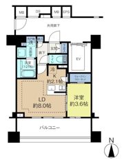 Brillia三鷹禅林寺通りの間取り画像